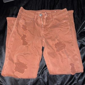 American Eagle Pink Jeans